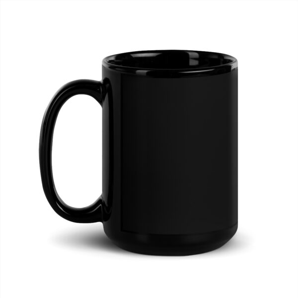 Black Glossy Mug - Image 2