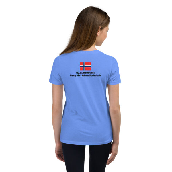 Village Norway 2024 Youth Short Sleeve T-Shirt - Image 3