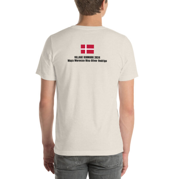 Village Denmark 2024 Adult Unisex T-shirt - Image 3