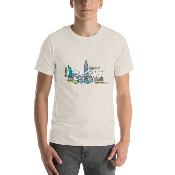 Village Denmark 2024 Adult Unisex T-shirt - Image 2