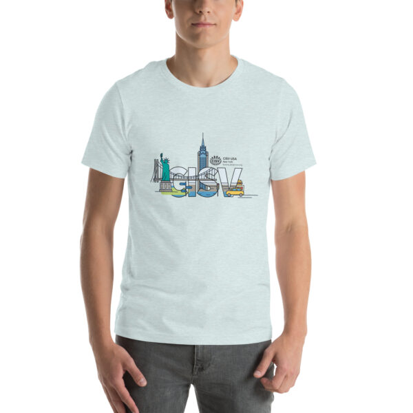 Village Denmark 2024 Adult Unisex T-shirt - Image 4